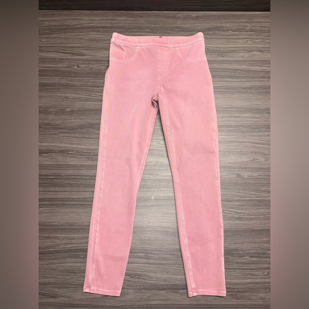 Spanx Pink Pull On Jeggings Size Medium